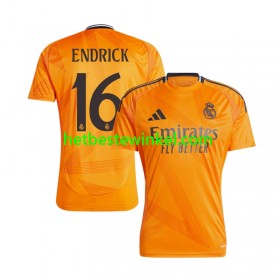 Real Madrid ENDRICK 16 Voetbalshirts Uit 2024-25